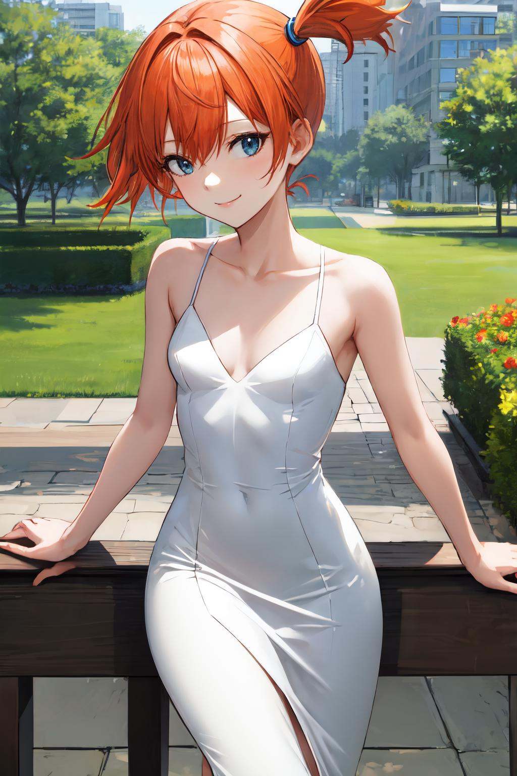misty pokemon,  orange hair,  1girl on Tensor.Art