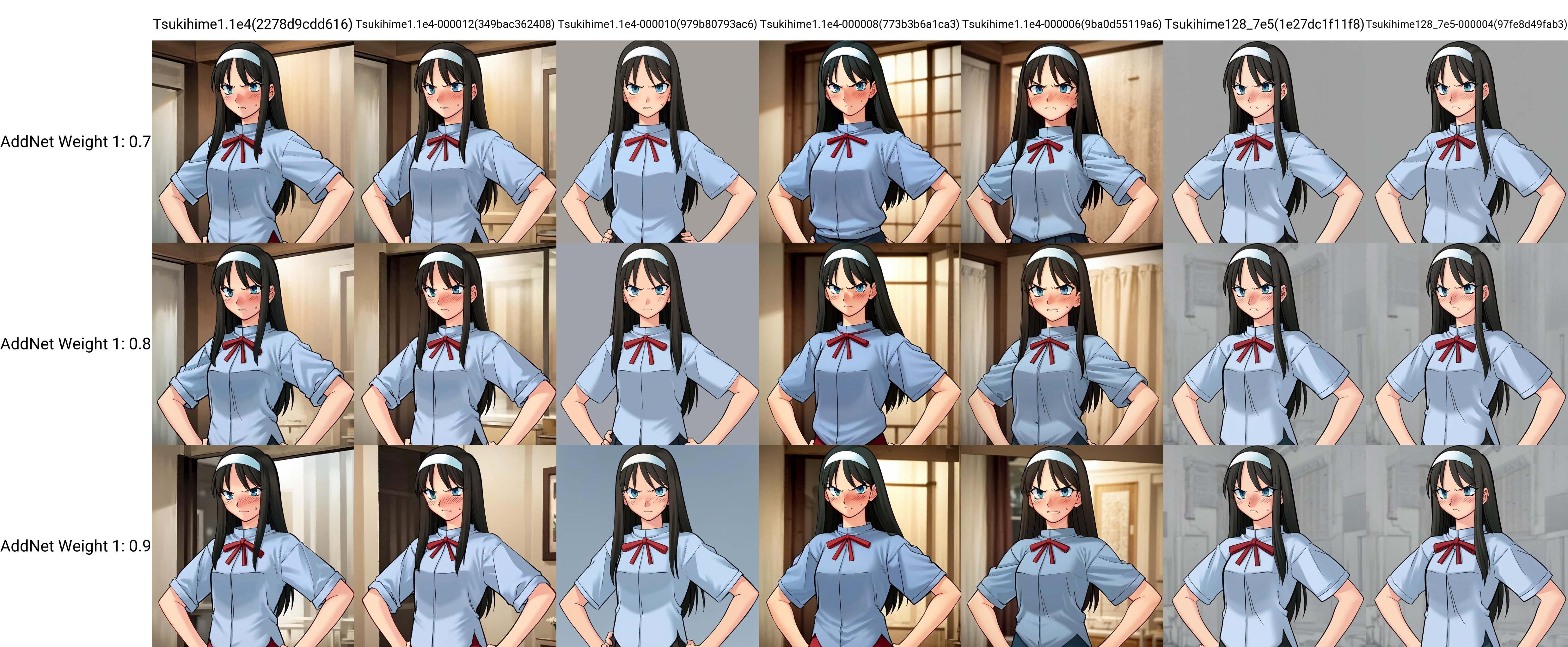 solo,  Akiha,  black hair on Tensor.Art