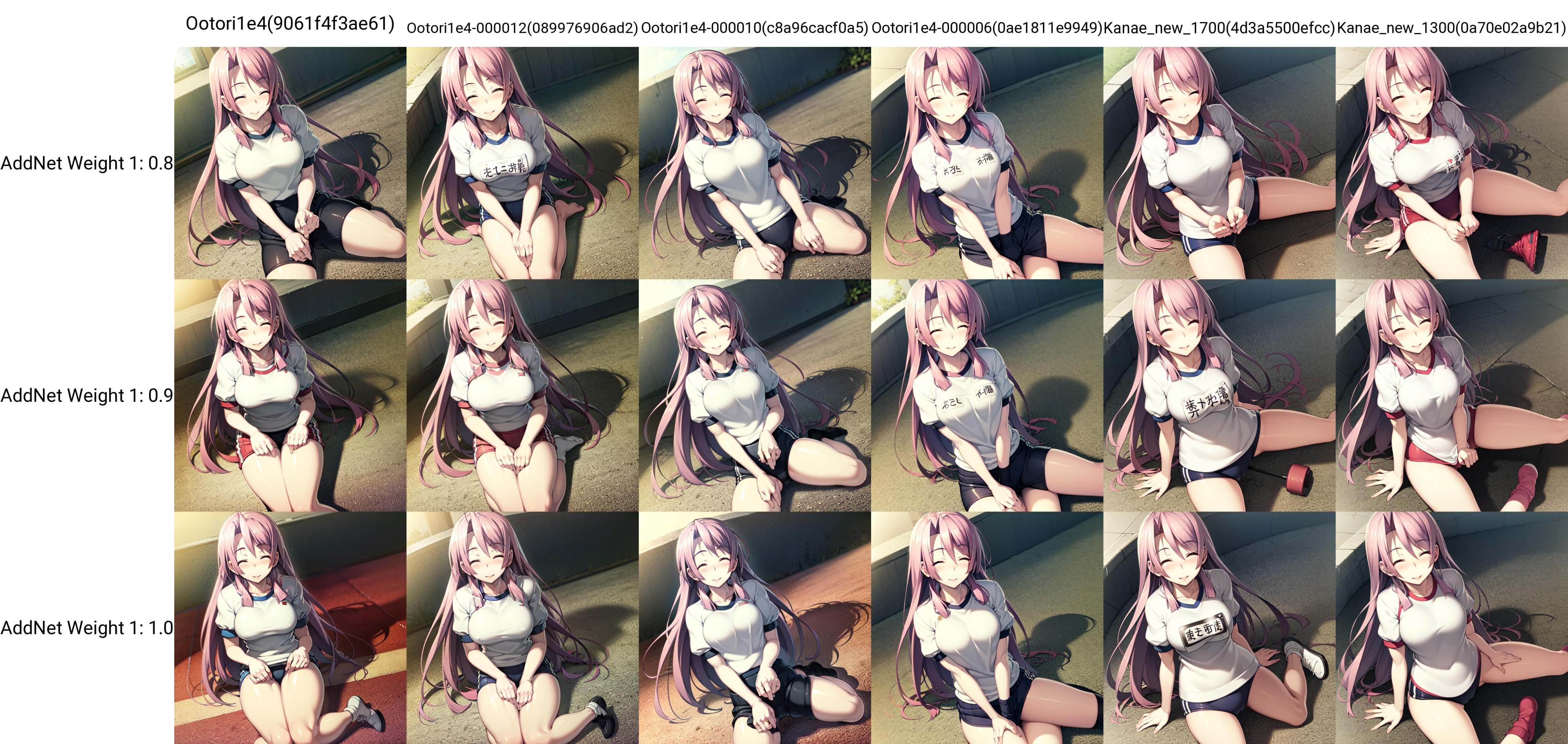 solo,  Ootori Kanae,  pink hair on Tensor.Art