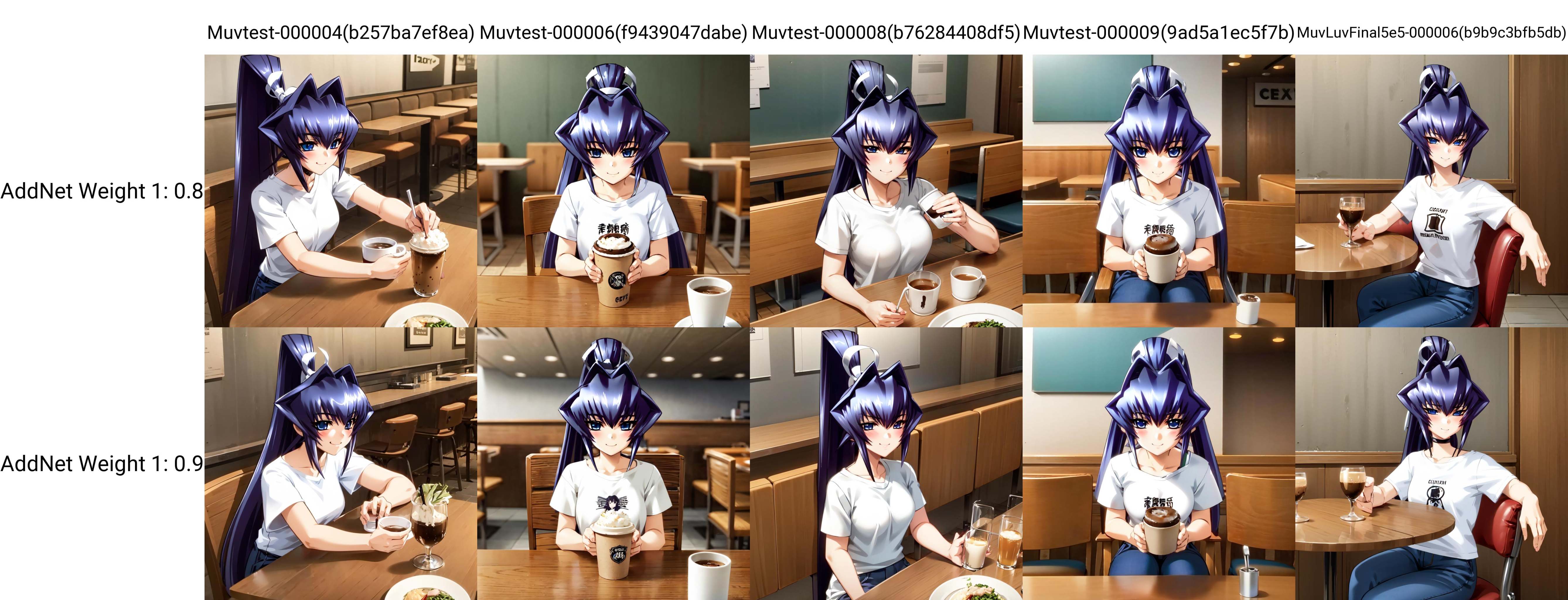 solo,  Mitsurugi Meiya,  blue hair on Tensor.Art