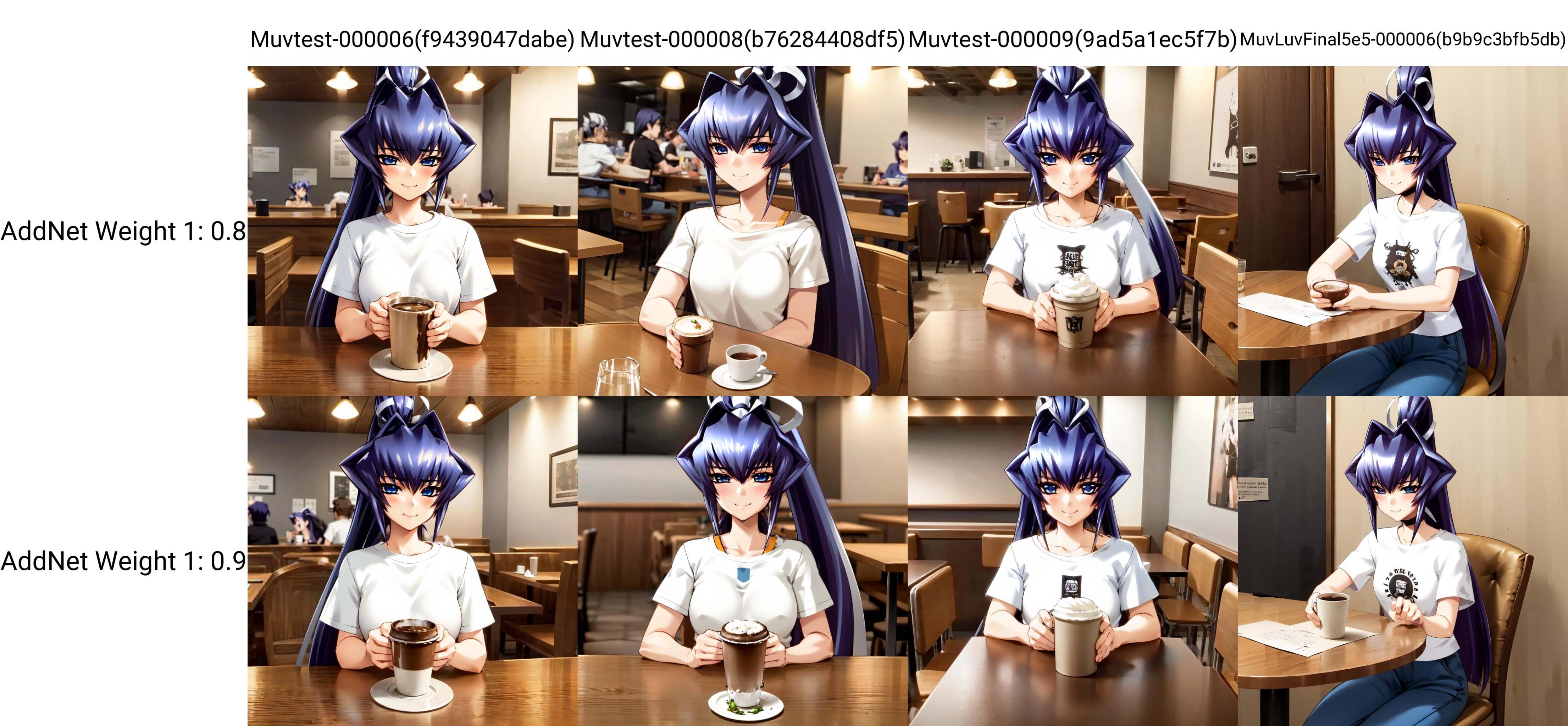 solo,  Mitsurugi Meiya,  blue hair on Tensor.Art
