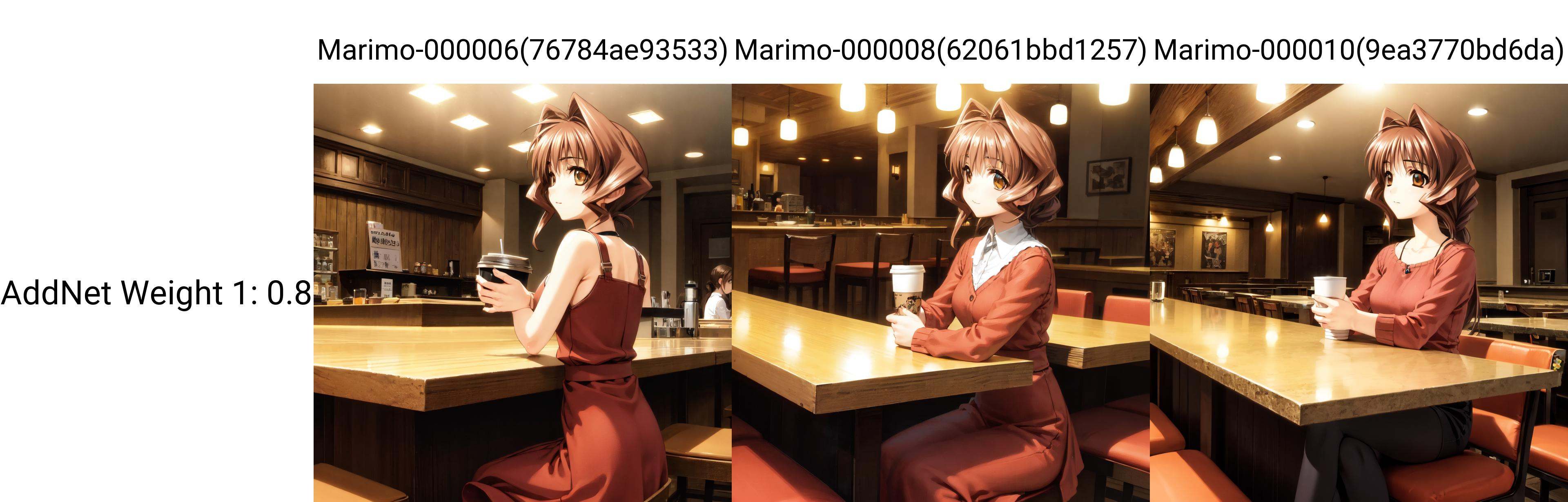 solo,  Jinguuji Marimo,  brown hair on Tensor.Art