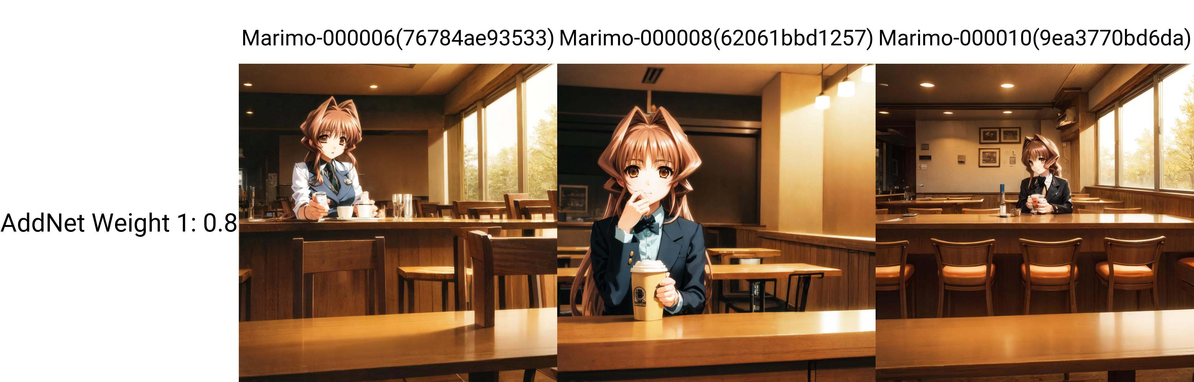 solo,  Jinguuji Marimo,  brown hair on Tensor.Art