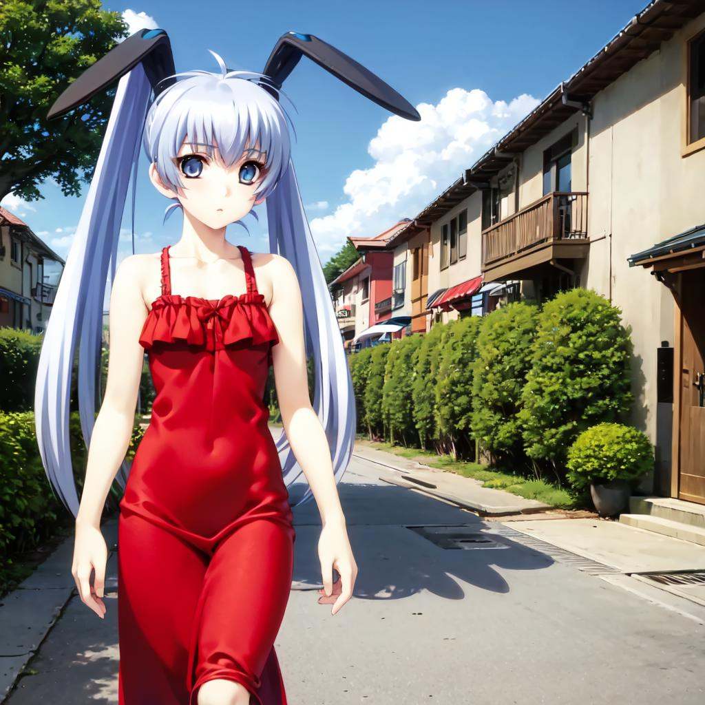solo,  Yashiro Kasumi,  twintails on Tensor.Art