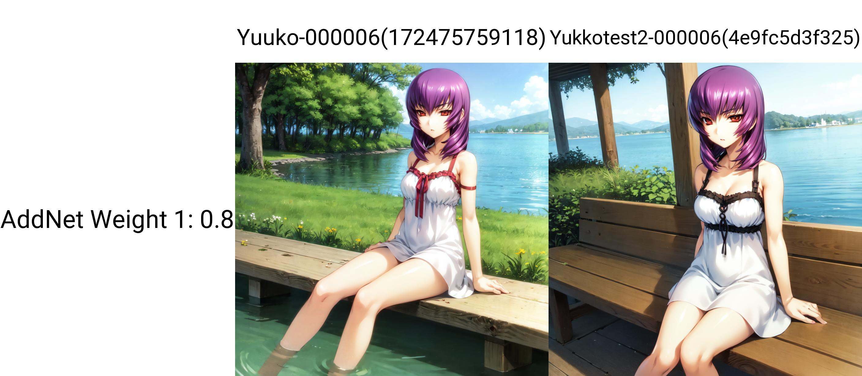 solo,  Kouzuki Yuuko,  purple hair on Tensor.Art