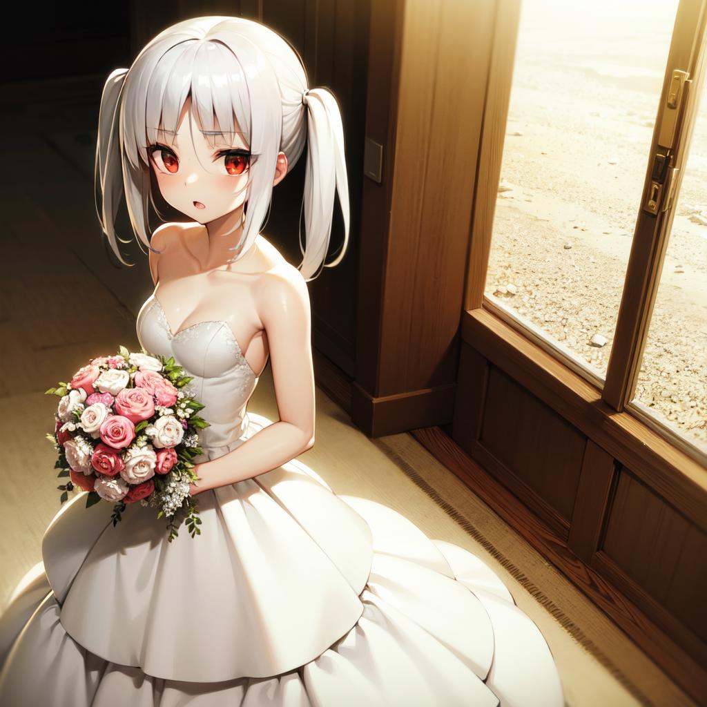 solo,  Ayane Ichijou,  red eyes on Tensor.Art