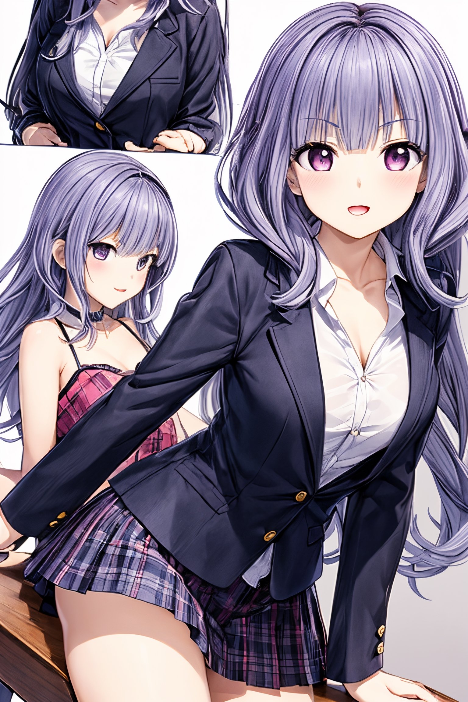 "Anime-inspired scenes,  adorable girls,  attractive high school girls on Tensor.Art