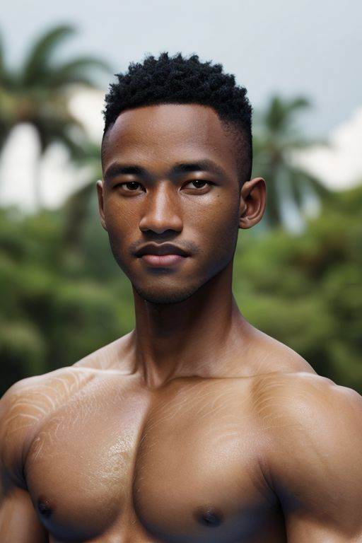 Face of syahnk,  pectoral,  8K UHD on Tensor.Art