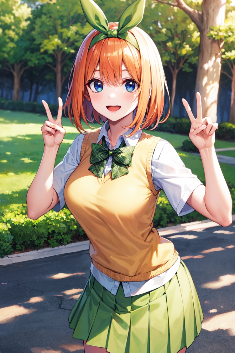 Nakano Yotsuba 中野四葉/ Go-Toubun no Hanayome by h_madoka on Tensor.Art