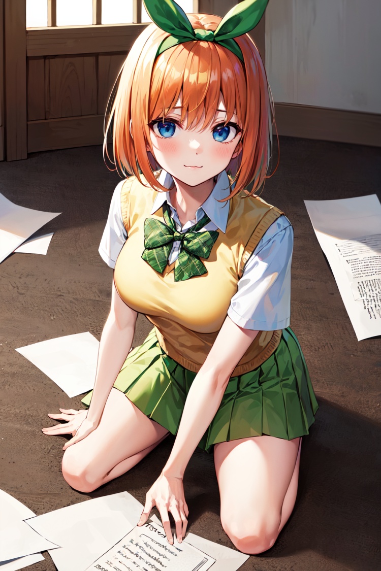 Nakano Yotsuba 中野四葉/ Go-Toubun no Hanayome by h_madoka on Tensor.Art