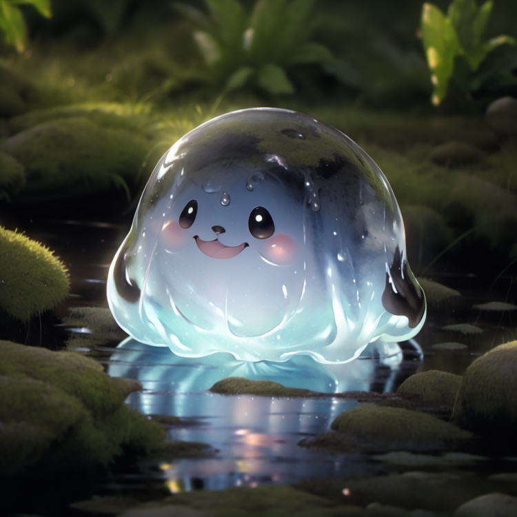 niji - F_slime by Caption Master on Tensor.Art