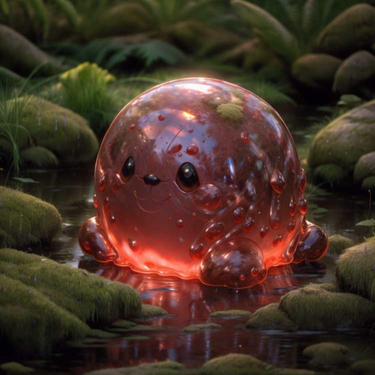 niji - F_slime by Caption Master on Tensor.Art