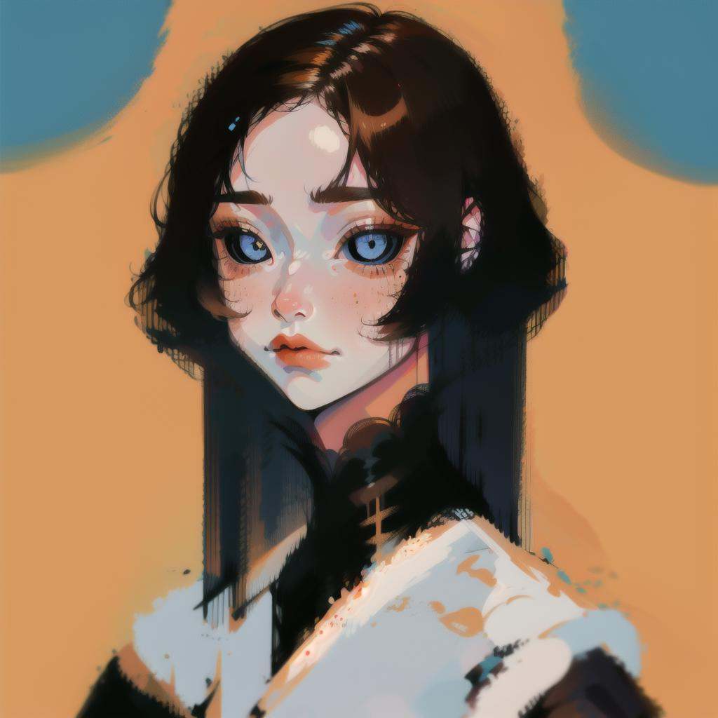 1girl,  simple background,  best quality on Tensor.Art