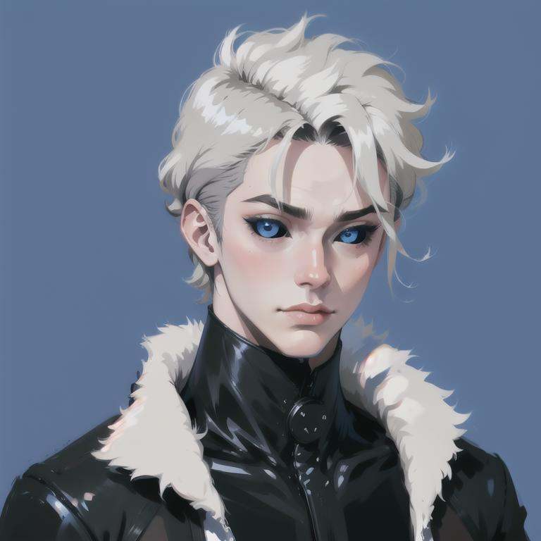 1boy,  solo,  (simple background) on Tensor.Art