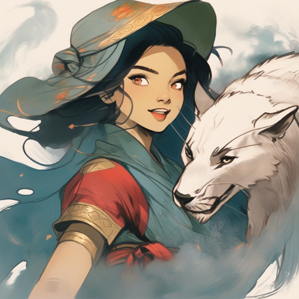 portrait art style,  sketch,  fantasy on Tensor.Art