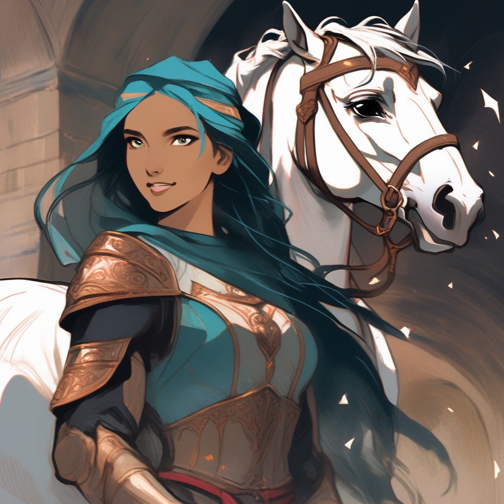 portrait art style,  sketch,  fantasy on Tensor.Art