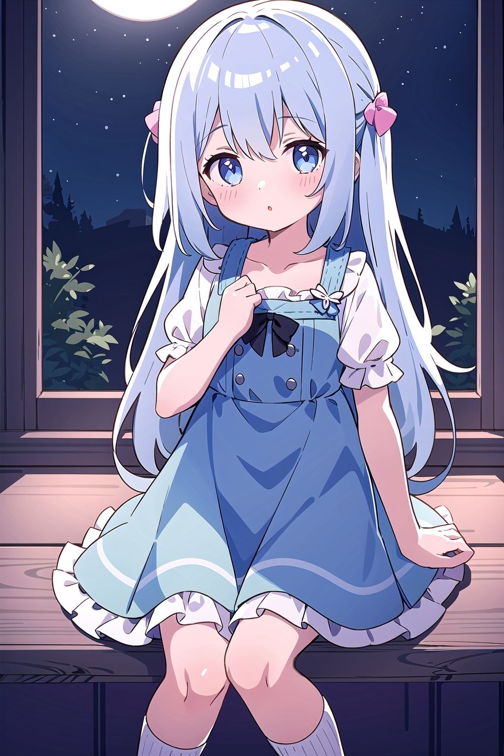  1girl,night,loli,