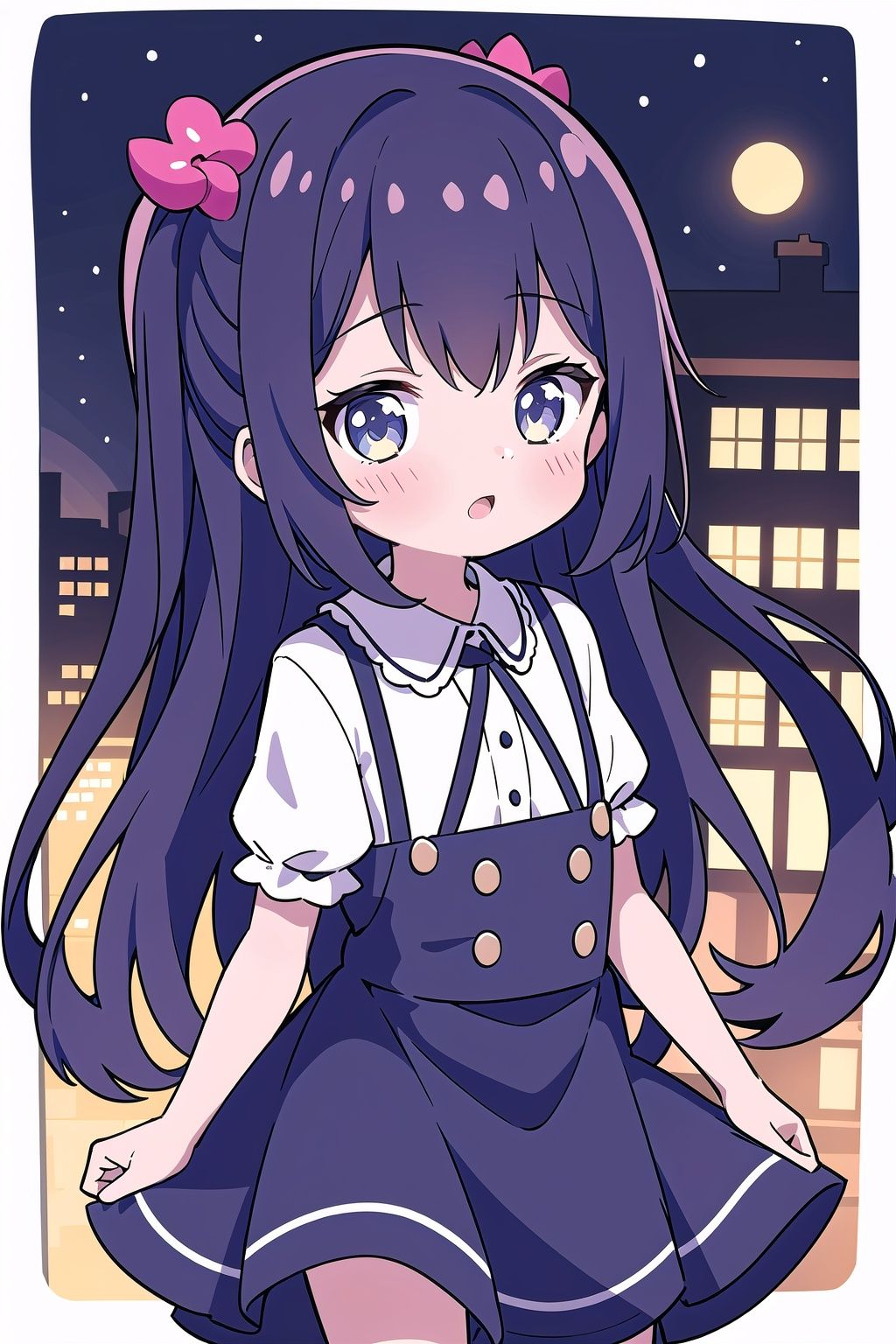  1girl,night,loli,