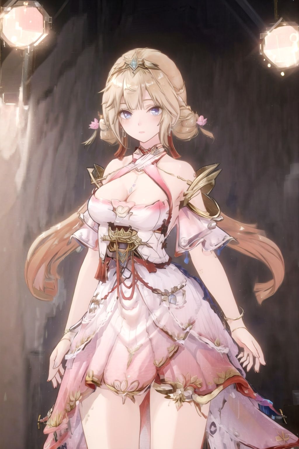 solo,  longhair,  breasts on Tensor.Art