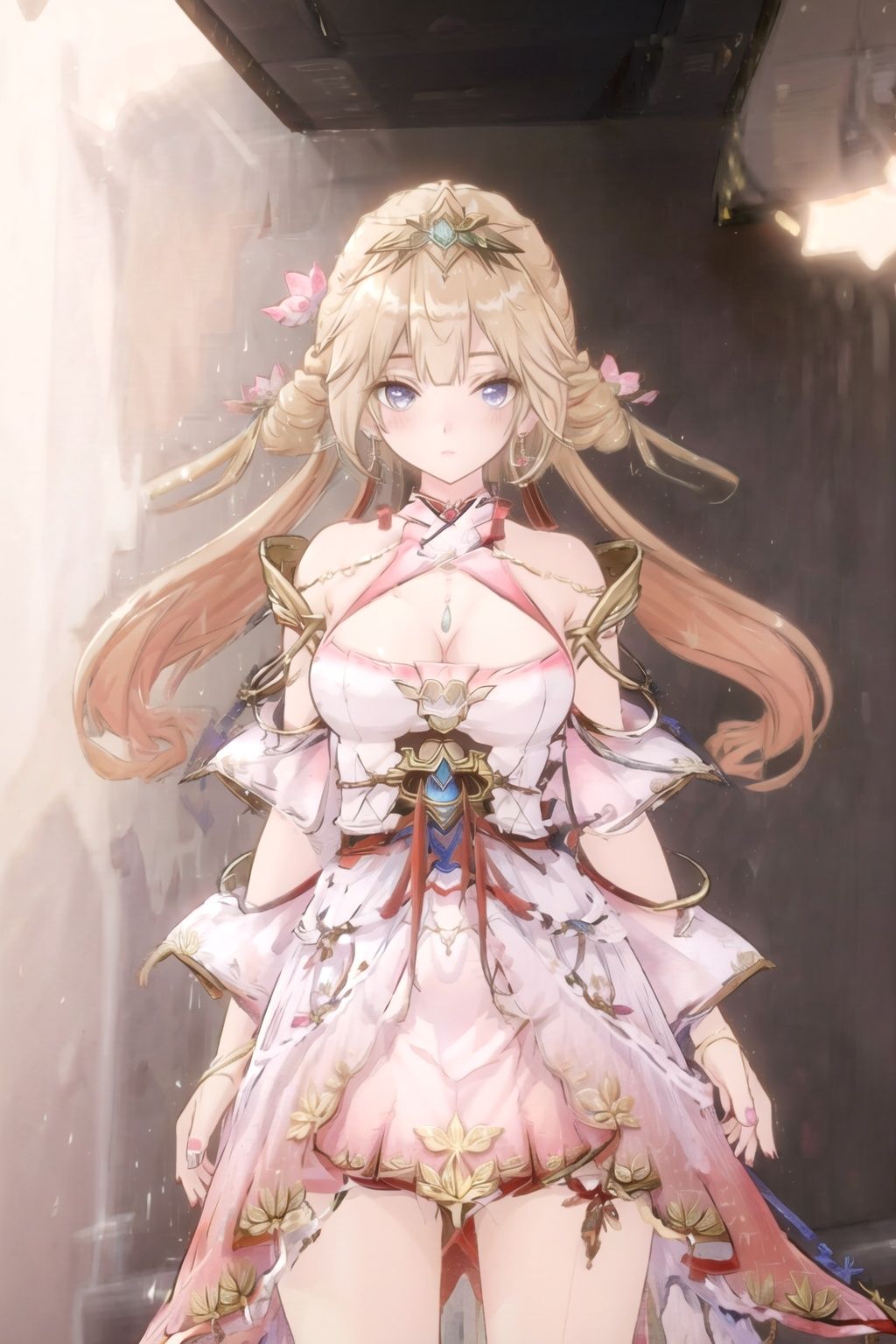 solo,  longhair,  breasts on Tensor.Art