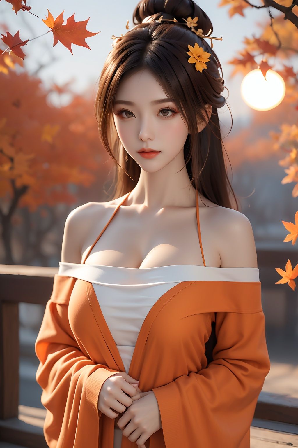 1girl,  sweater,  white background on Tensor.Art
