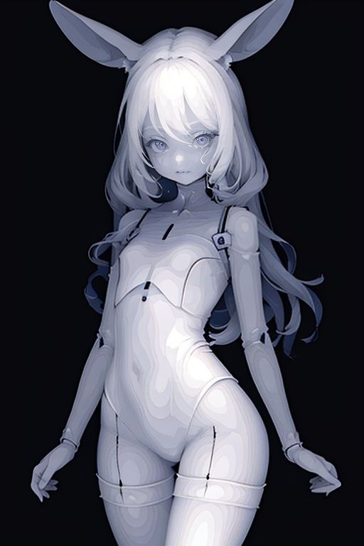 1girl,  body suit,  rabbit ears on Tensor.Art