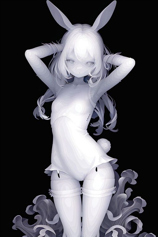1girl,  body suit,  rabbit ears on Tensor.Art