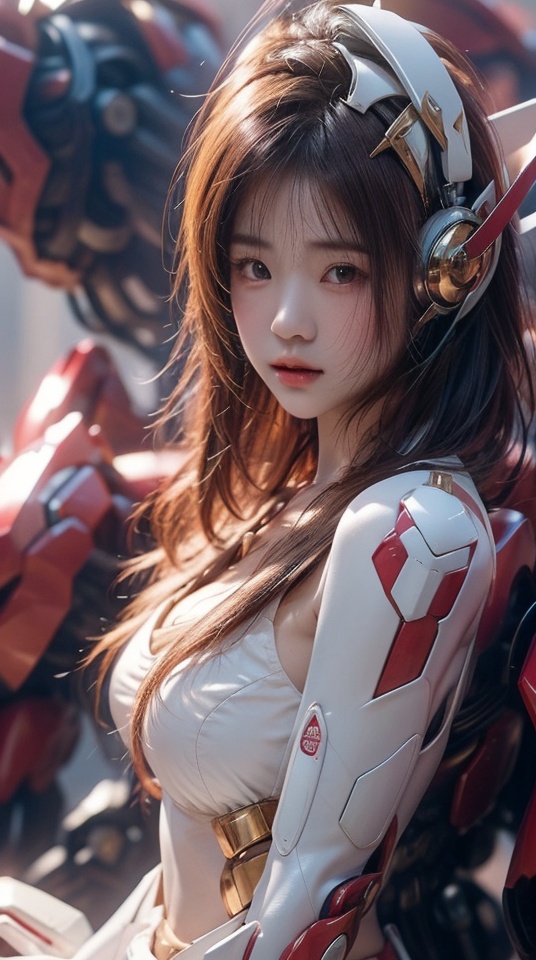 {{ honey mecha,  1girl }},  soft focus portrait by Namfon on Tensor.Art