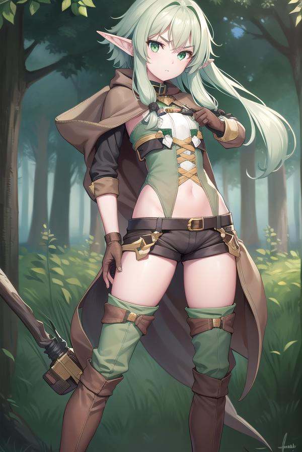 highelfarcher,  ,  high elf archer on Tensor.Art