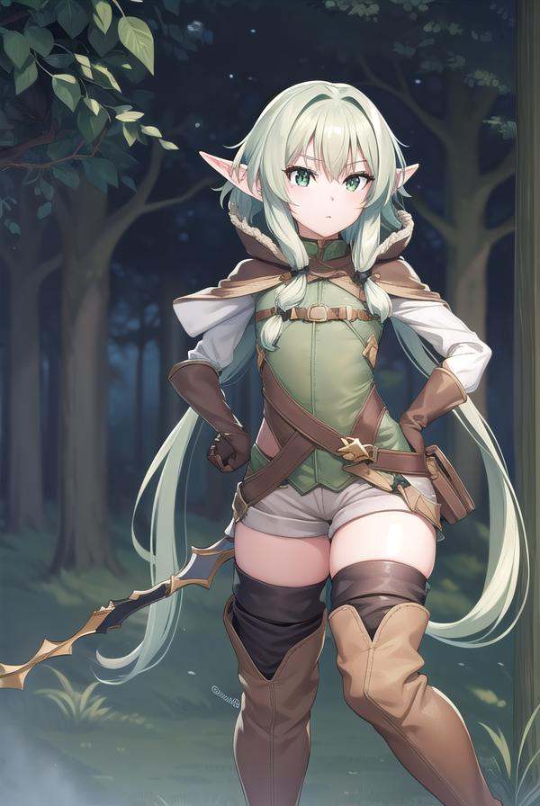 highelfarcher,  ,  high elf archer on Tensor.Art