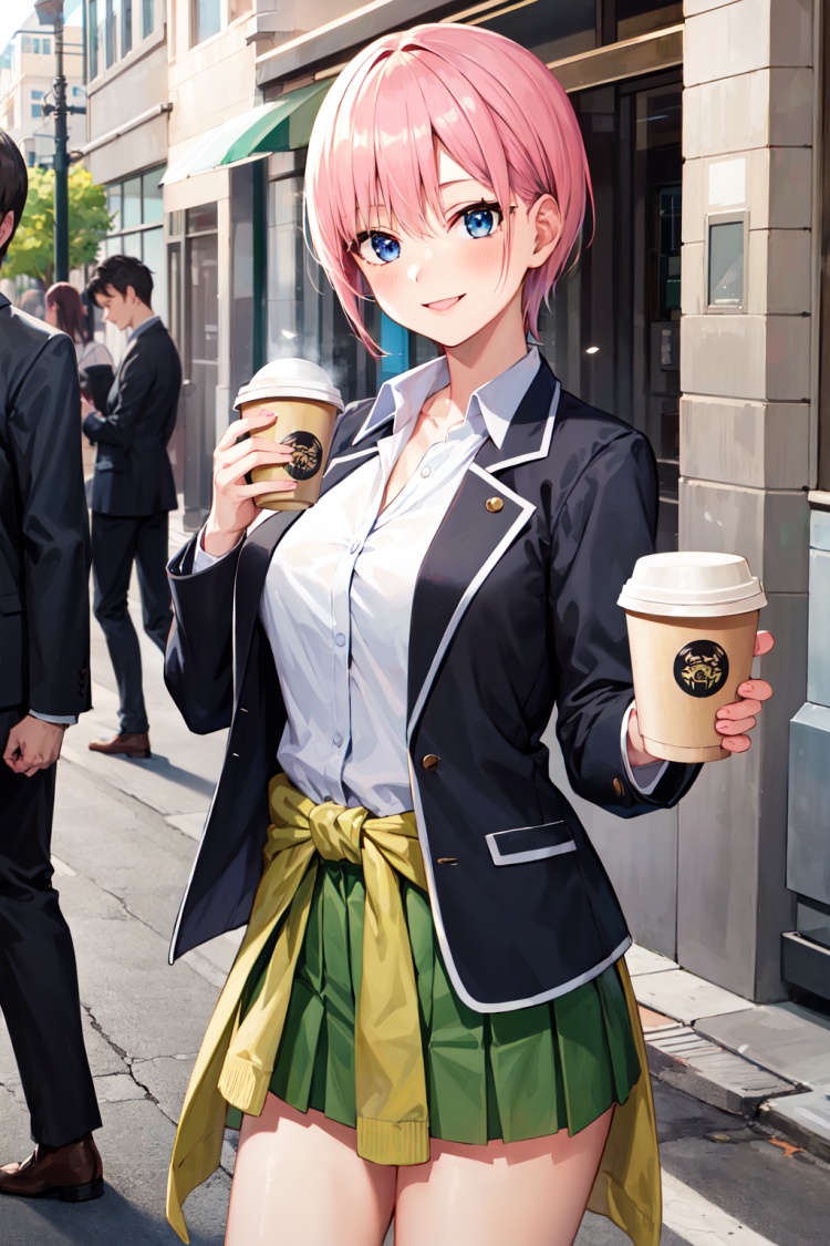 Nakano Ichika 中野一花/ Go-Toubun no Hanayome by h_madoka on Tensor.Art