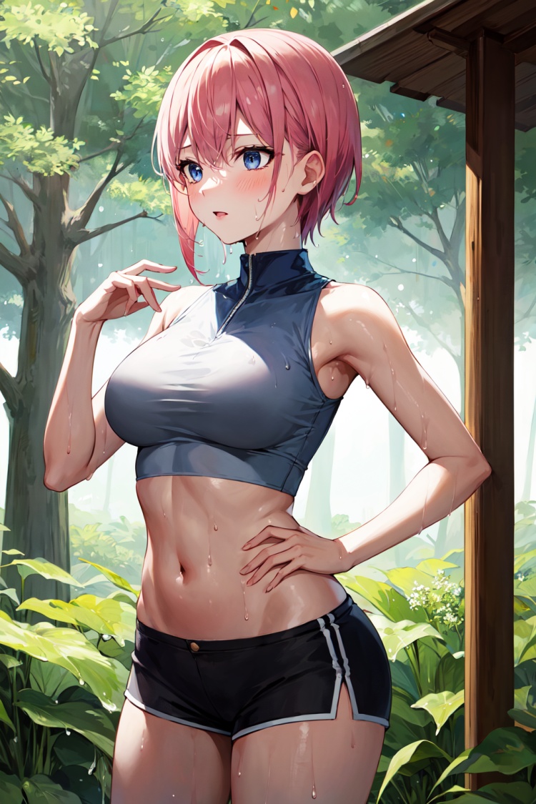 Nakano Ichika 中野一花/ Go-Toubun no Hanayome by h_madoka on Tensor.Art