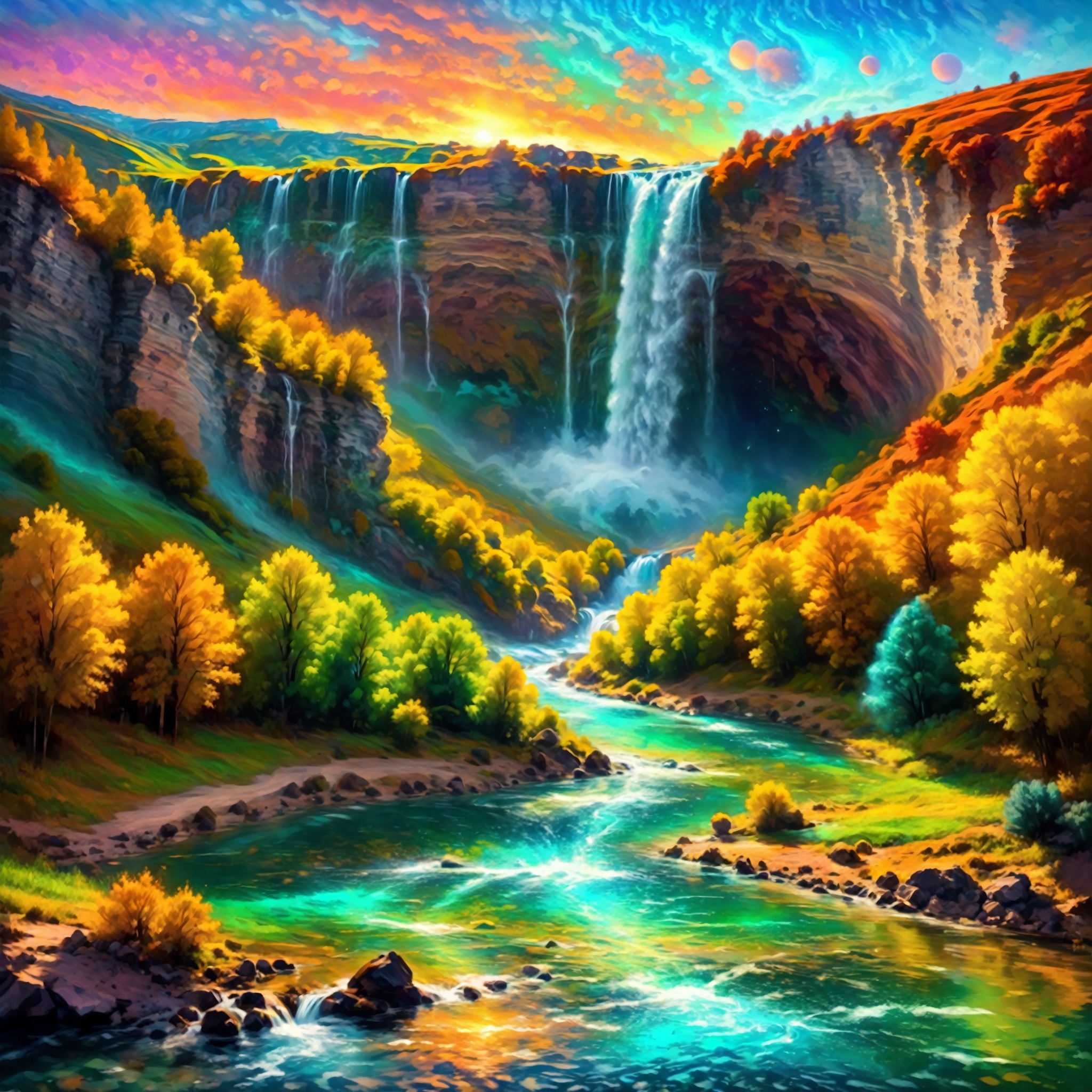 Made with: @tensor.art

#aiart #art #ai #digitalart #generativeart #artificialintelligence #machinelearning #aiartcommunity #followforfollow #degas #aiartists #neuralart #waterfalls #ganart #contemporaryart #deepdream #artist #artoftheday #newmediaart #tensorart #aiartist #beautiful #futuristic #painting #colorful #digitalartist #landspace #landscape_lover #fantasy,EpicLand,More Detail,EpicArt,EpicSky,greg rutkowski