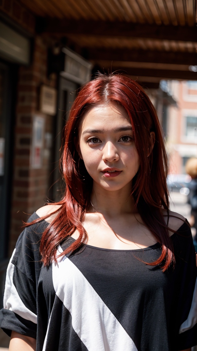 Black child red hair red beard fantasy 4k on Tensor.Art