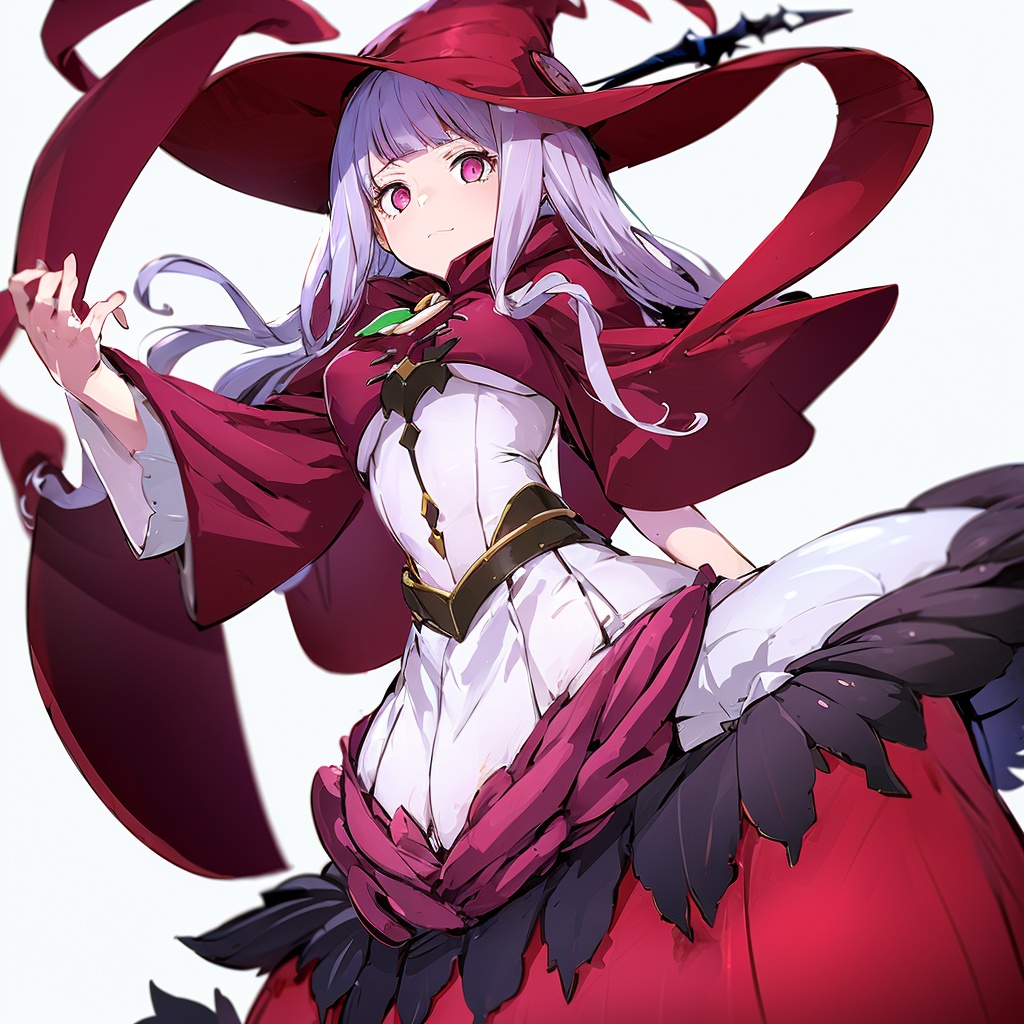 1girl,  white_background,  Shalltear \(Overlord Series\) on Tensor.Art