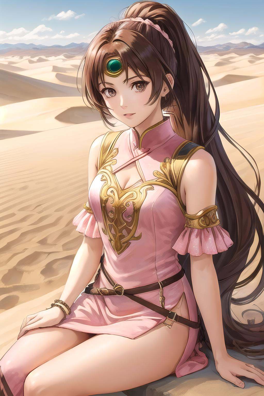 linde fe,  1girl,  solo on Tensor.Art