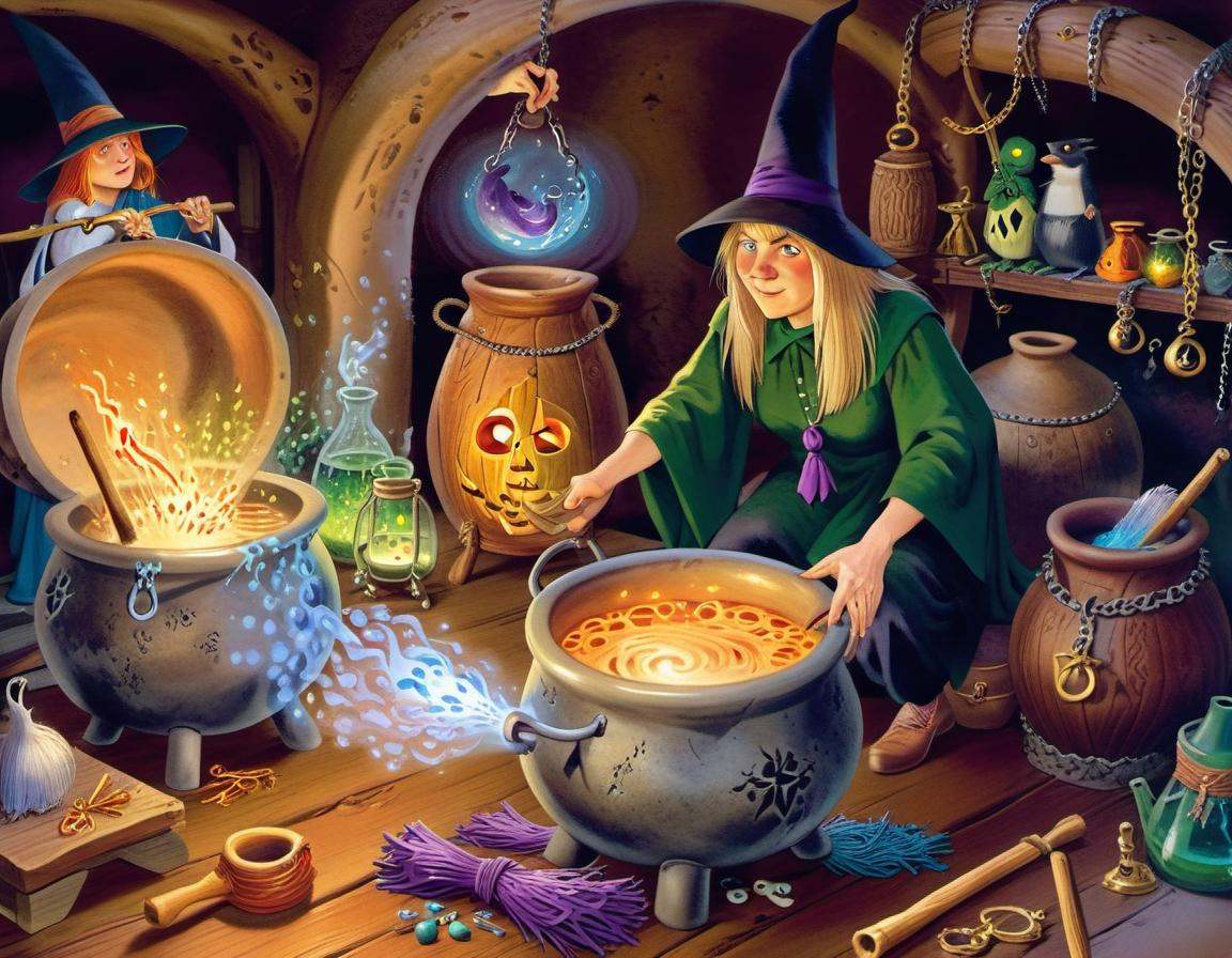 Witch, spellcaster, cauldron, magic, mysterious, spellbinding, enigmatic, sorcery, mystical, wise. detailed, sub surface scattering, sharp focus <lora:OldillXL_0.4_RC:0.7>