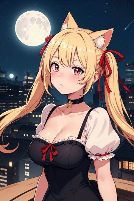 1girl,  solo,  animal_ear_fluff on Tensor.Art