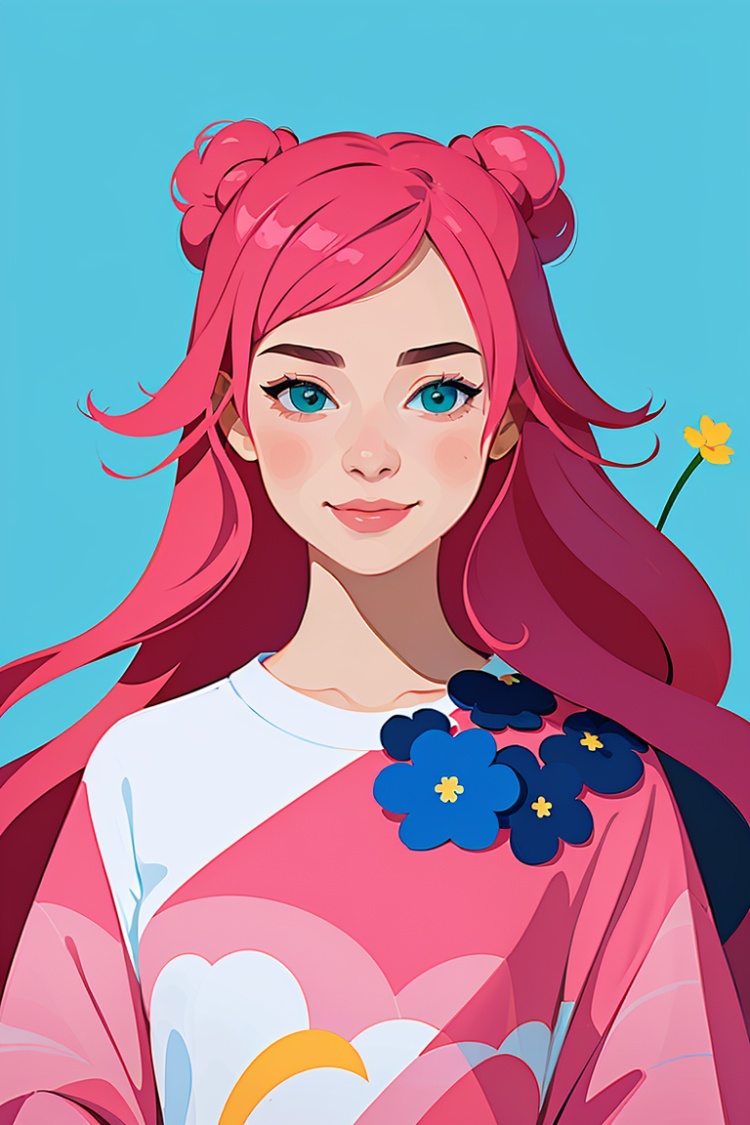 AiArtV - Flat Art by Ai Art Vision on Tensor.Art
