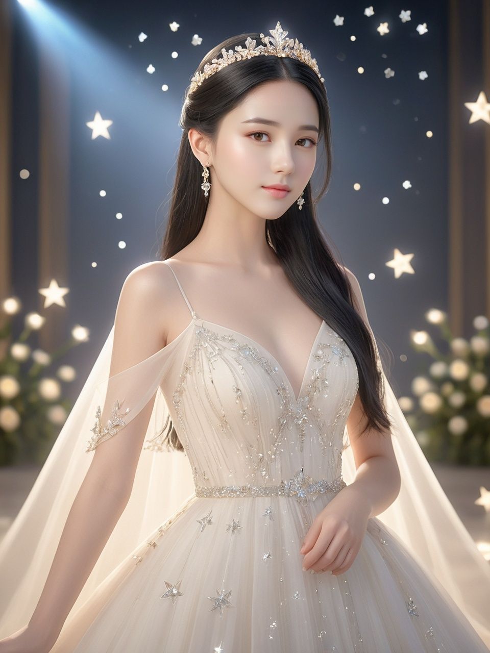 masterpiece,  1girl,  Long hair on Tensor.Art