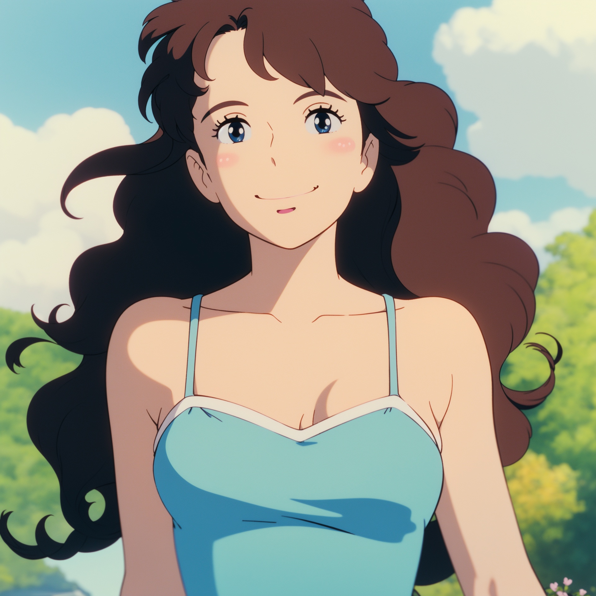ghibli,  1girl,  lady on Tensor.Art