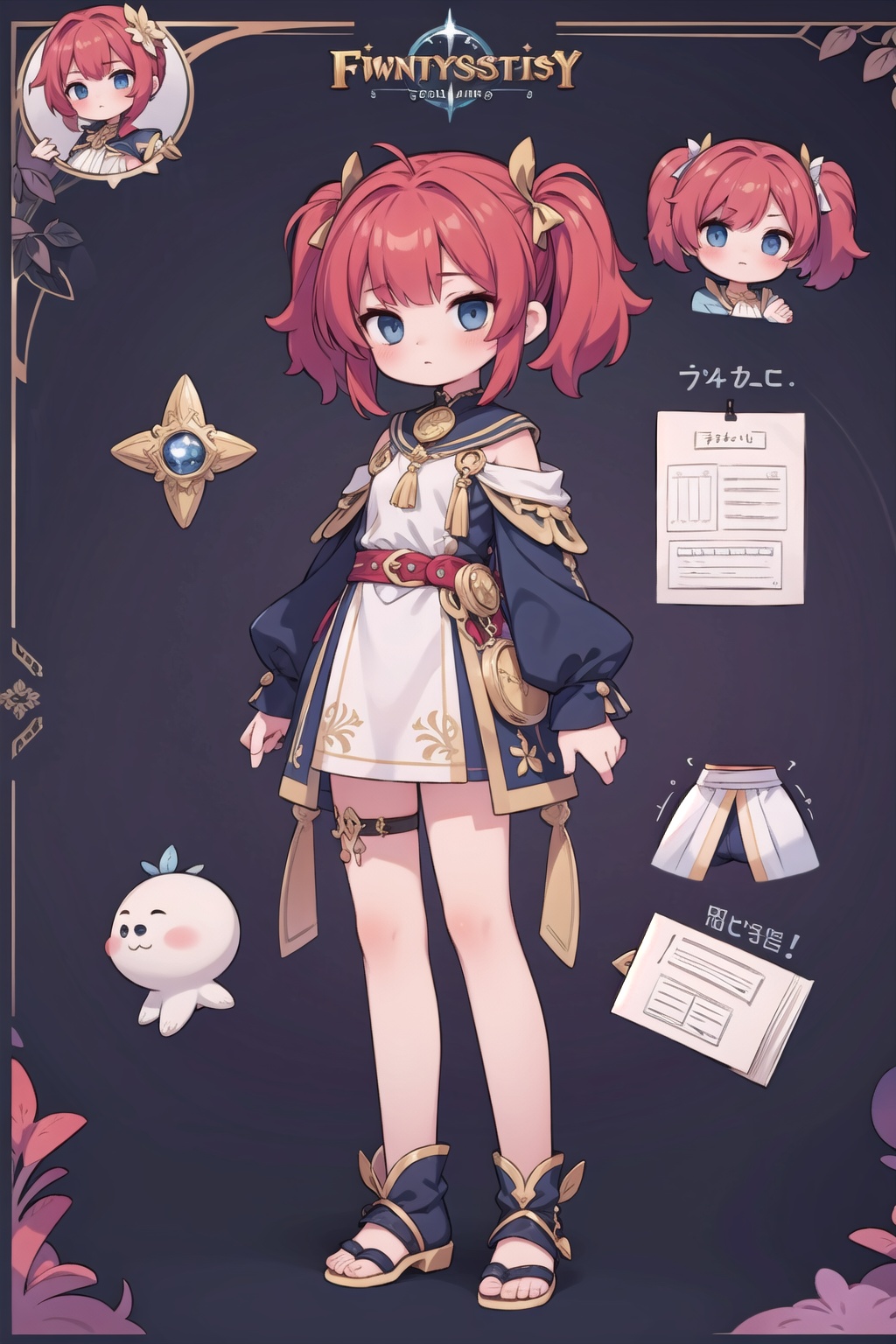 (masterpiece),  fantasy,  1girl on Tensor.Art