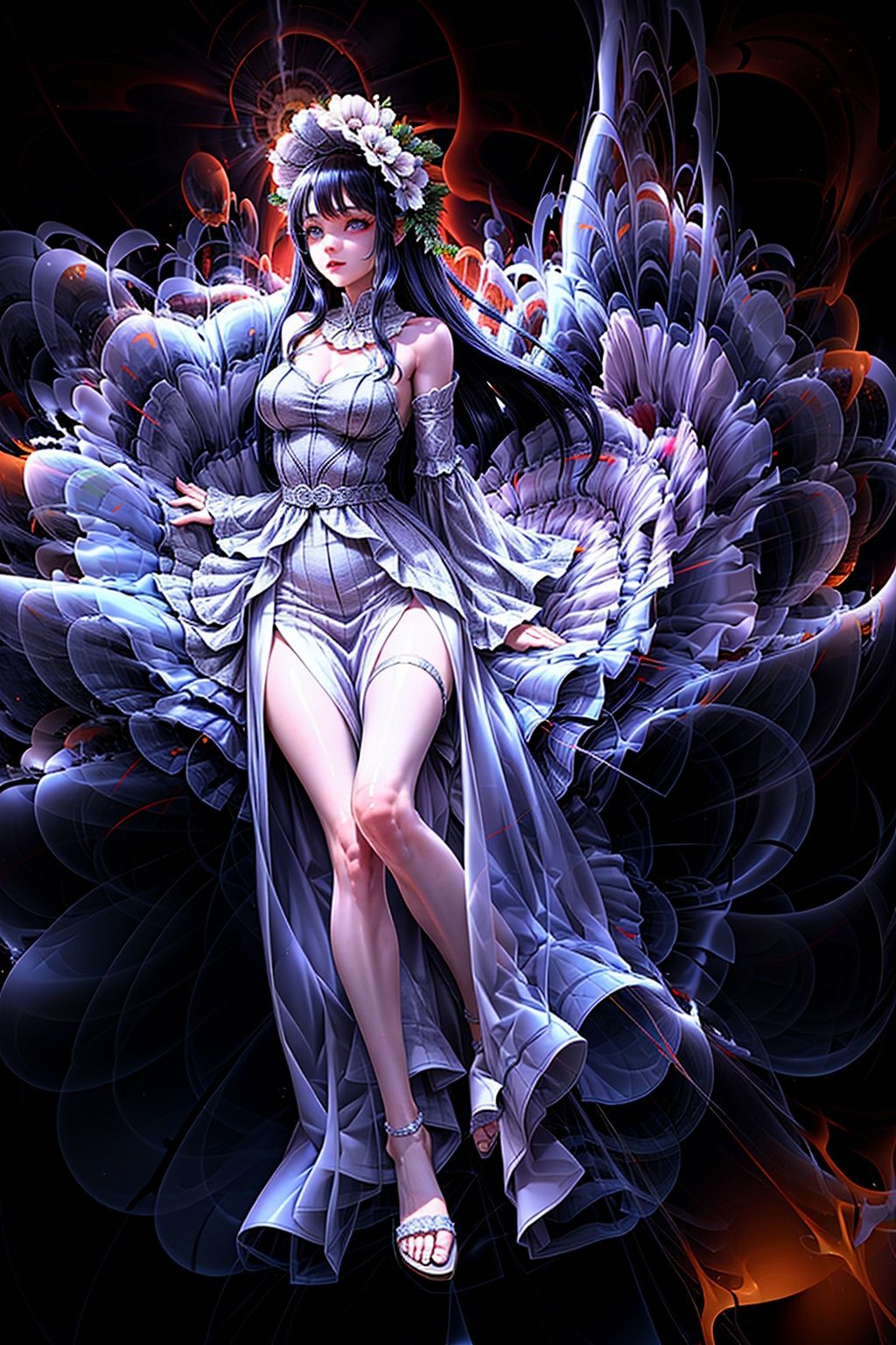 female,  1girl,  long hair on Tensor.Art
