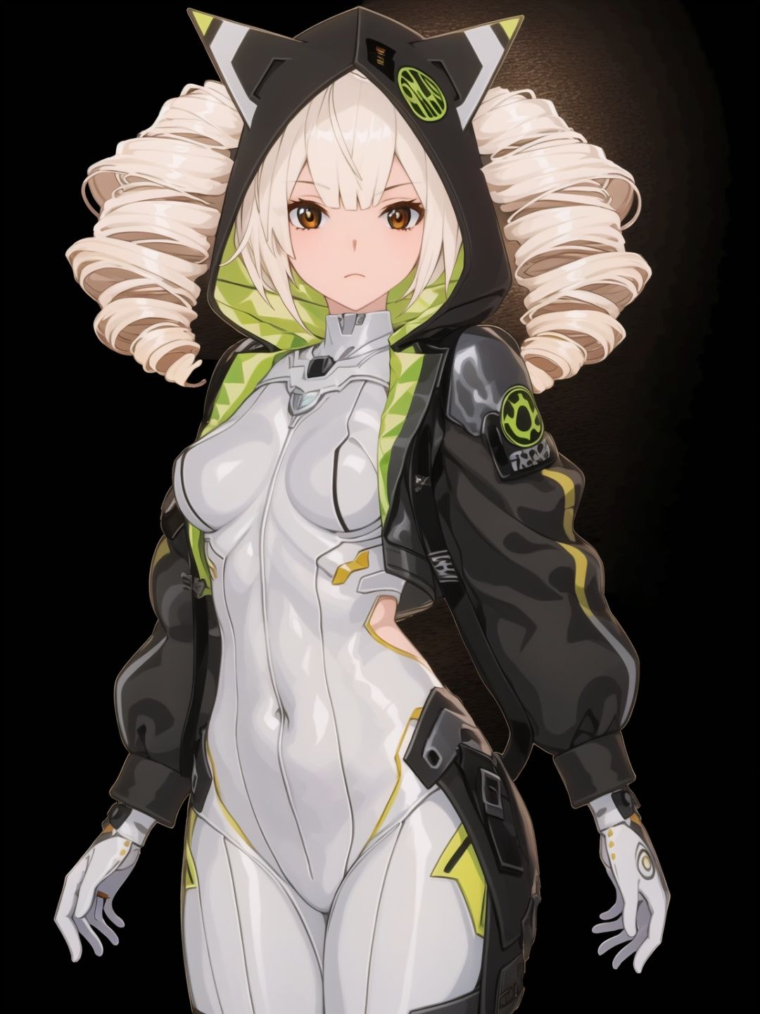 1girl,  solo,  bodysuit on Tensor.Art