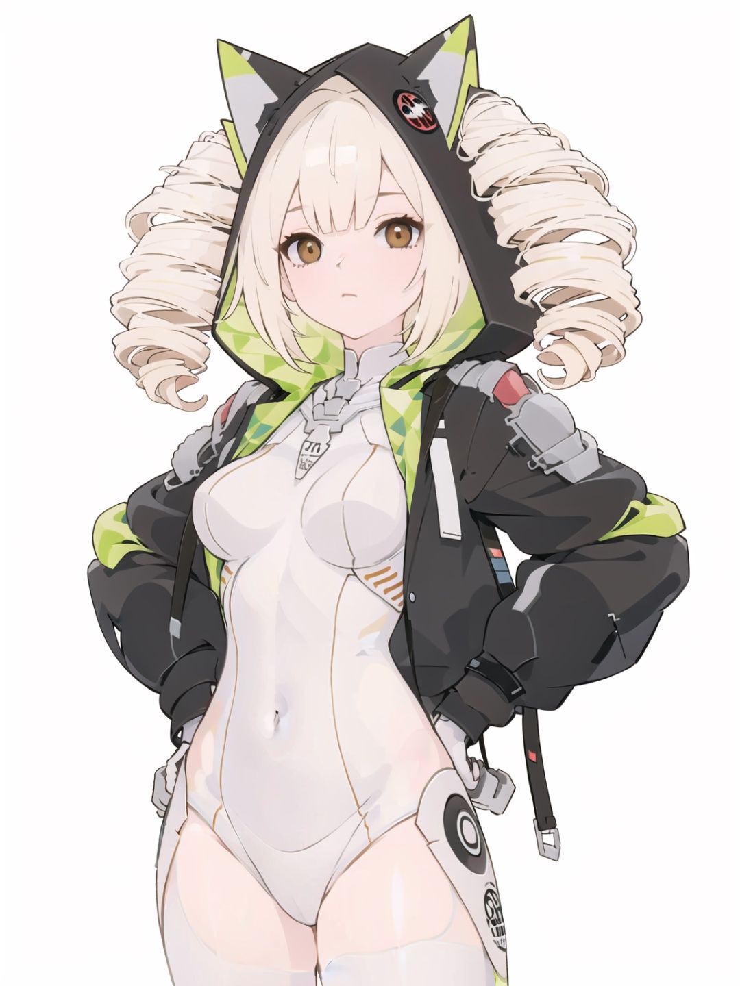 1girl,  solo,  bodysuit on Tensor.Art