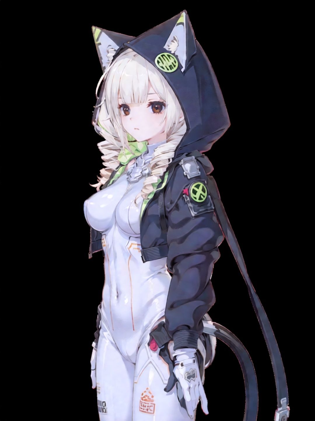 1girl,  solo,  bodysuit on Tensor.Art