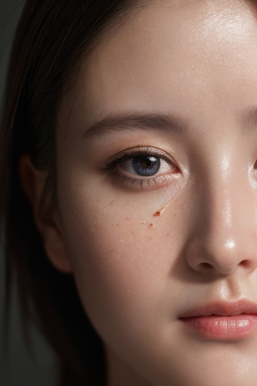 (((face close up))),  1girl,  High resolution scan on Tensor.Art