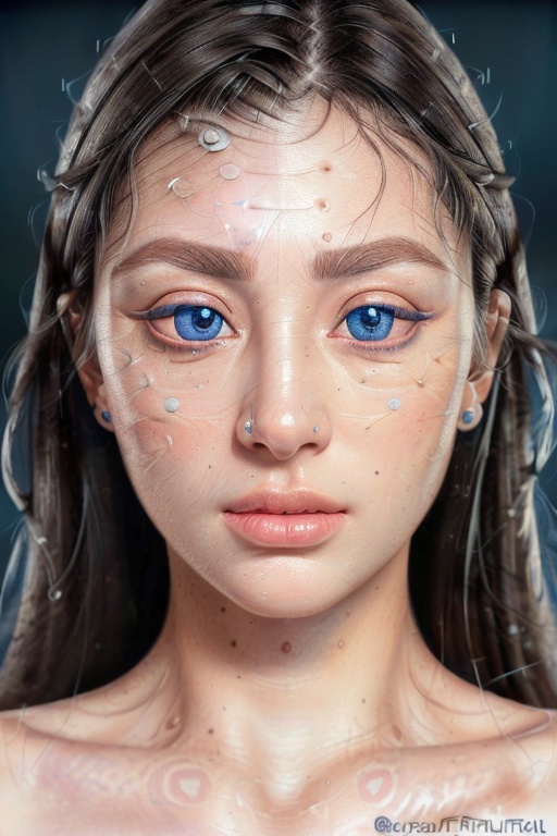 woman frightened on dark world,  ((((( full head))))),  (((ultra realist style))) on Tensor.Art