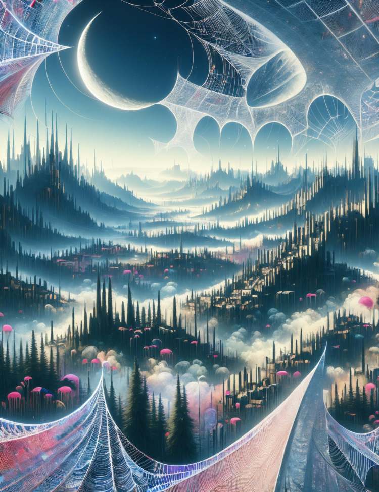DonM - Cosmic Web Art Style - 基础模型1.5 by DonMischo on Tensor.Art