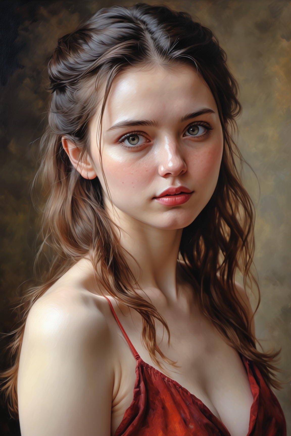 (best quality,4k,8k,highres,masterpiece:1.2),ultra-detailed,(realistic,photorealistic,photo-realistic:1.37),oil paint, vivid colors, brush strokes